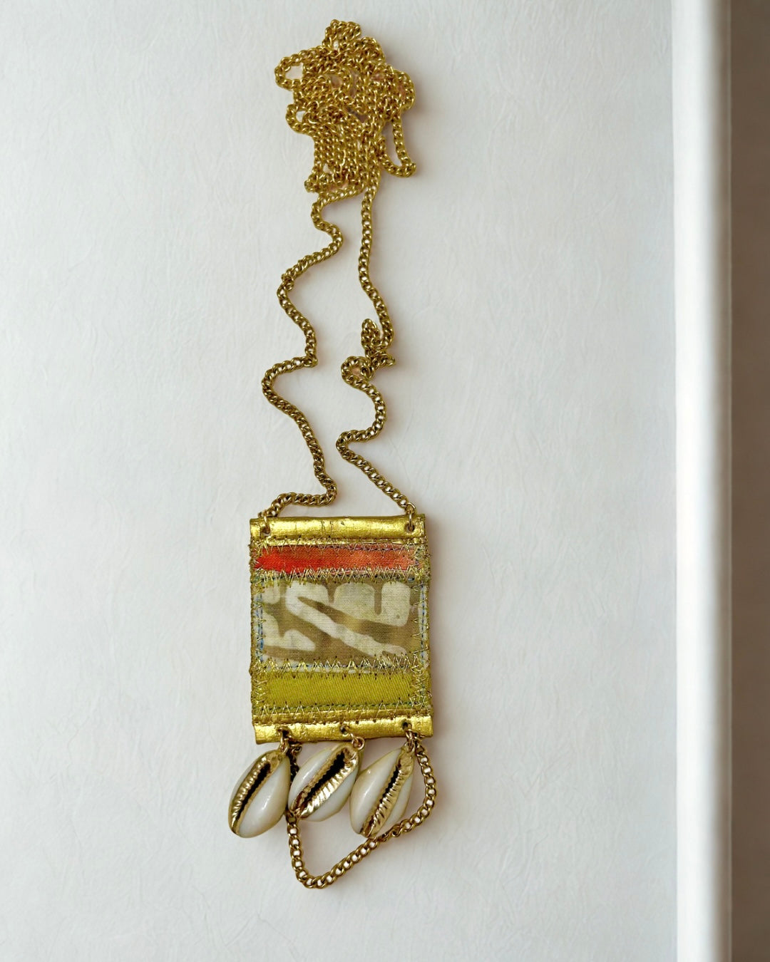 Cowrie shell Talisman necklace