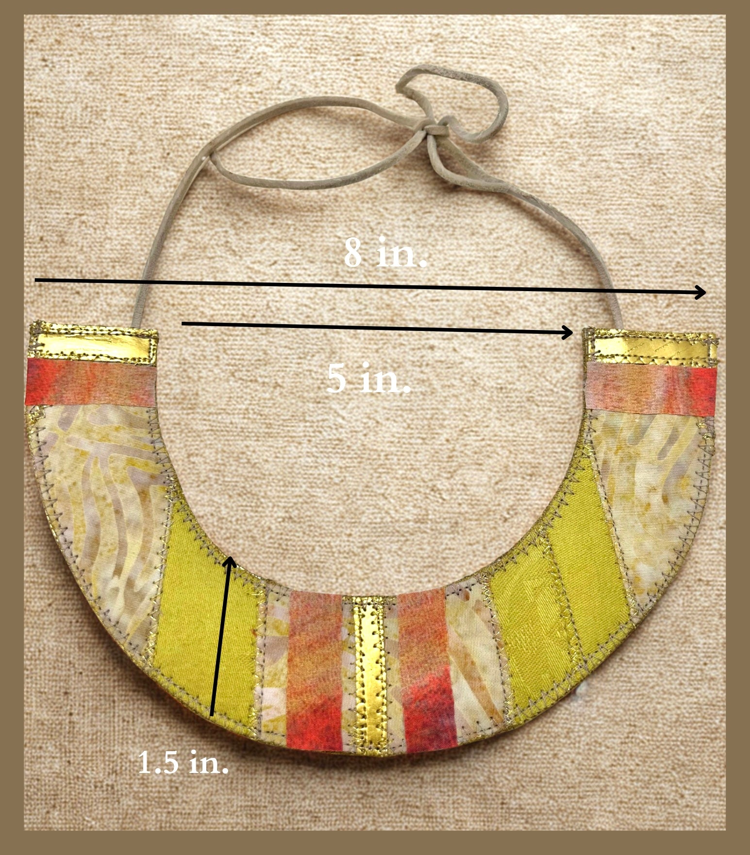 Laia Batik Necklace