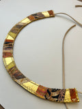 Mosaic Textile Necklace