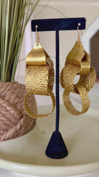 Bold chain earrings