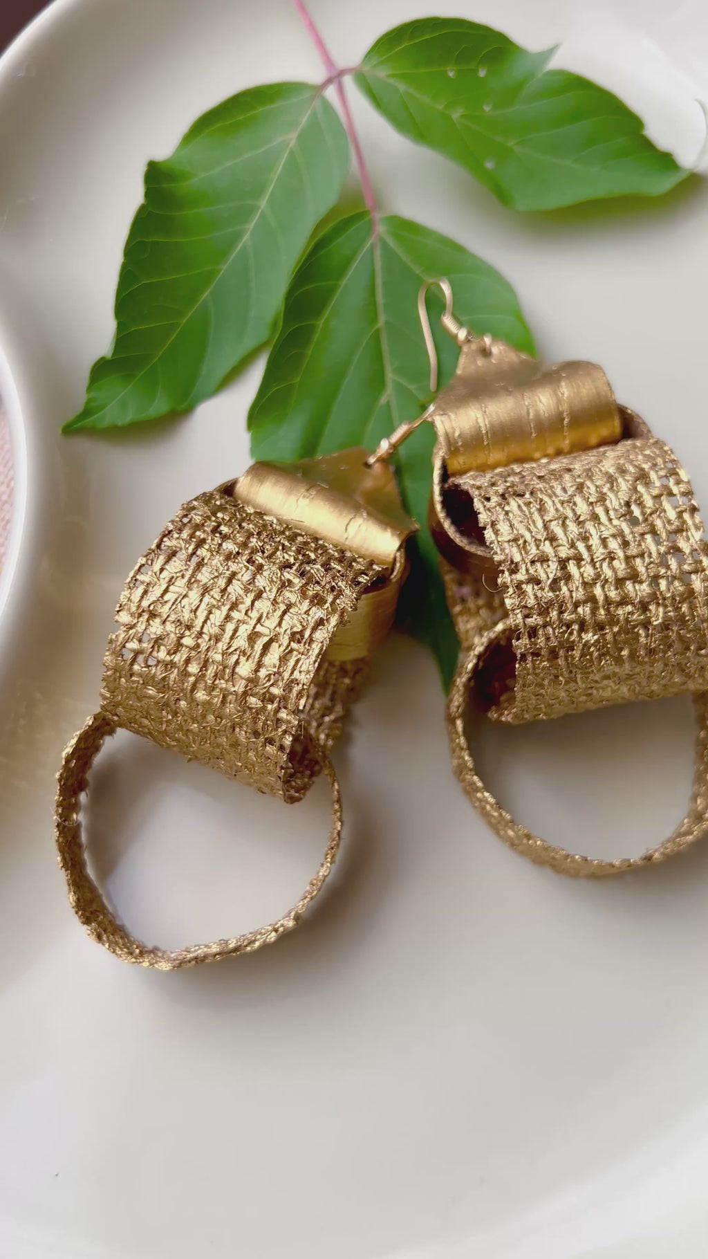 Bold chain earrings